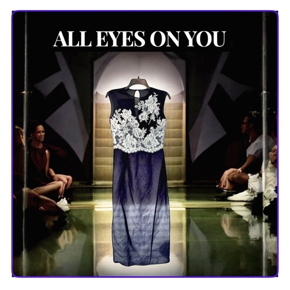 Pilar Rossi Women's Black Lace Sleeveless Party/Cocktail Dress. Size 6 - Picture 11 of 11